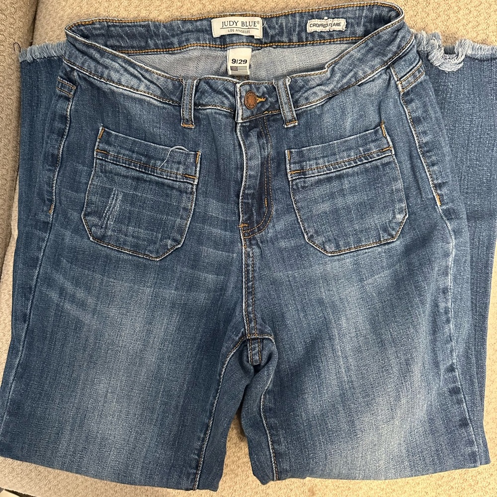 Women’s Judy Blue cropped flare jeans